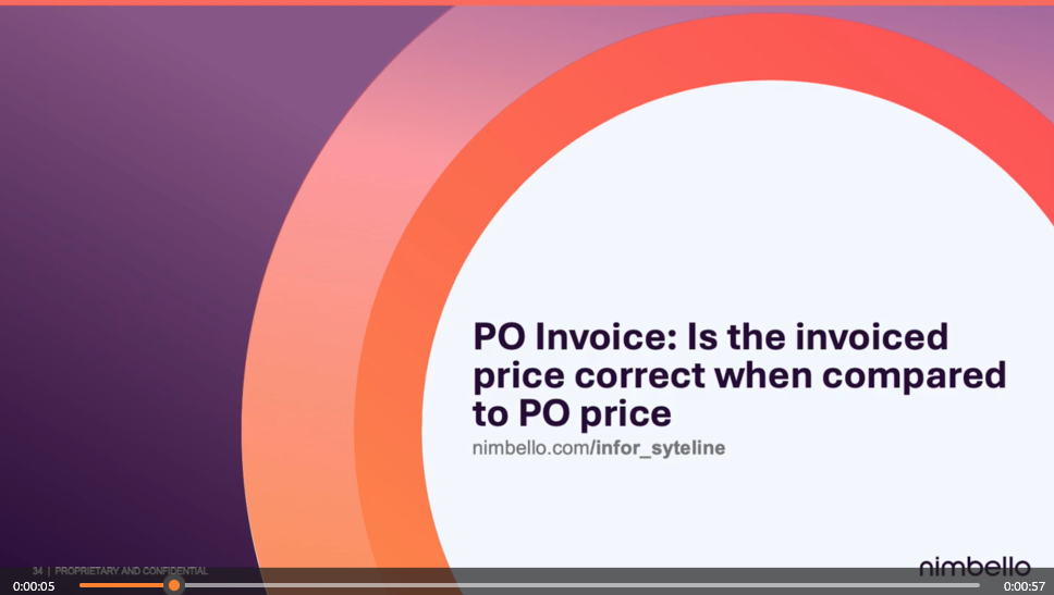 PO Invoice- Price Correct 